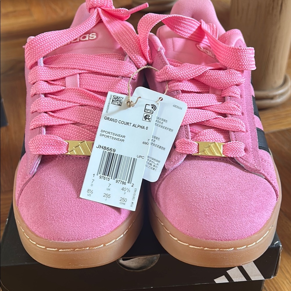Adidas Grand Court Alpha  Pink Sneakers